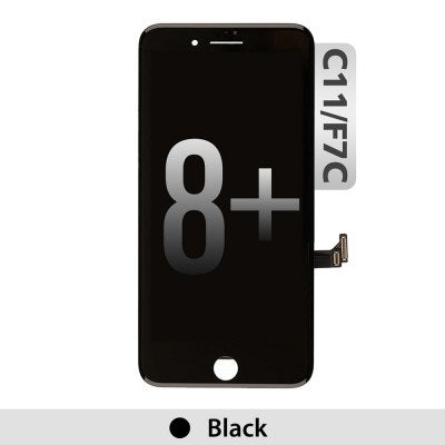 REFURB LCD Assembly for iPhone 8 Plus Screen Replacement (Toshiba, C11 F7C)-Black REFURB LCD Assembly for iPhone 8 Plus Screen Replacement (Toshiba, C11 F7C)-Black